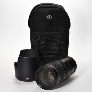 Tamron SP 70-200mm F/2.8 Di VC USD Telephoto Lens For Nikon With Hood & Bag